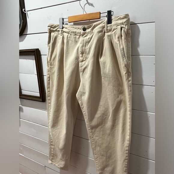 📍Benetton Pleated Tapered Pants – Size 52/36 - Picture 6 of 8
